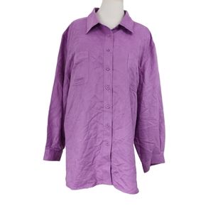 AVENUE LONG SLEEVE BLOUSE SIZE 30/32